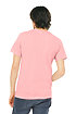Pink 3 Back shot of a man in a pink shirt