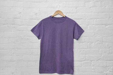 A purple T-shirt